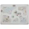 Image de Tapis de jeu et circuit de voitures safari friends (138x100 cm)