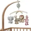 Image de Mobile musical en bois safari friends