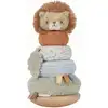 Image de Lion à empiler doudou et bois safari friends