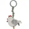 Image de Peluche poule vibrante à suspendre