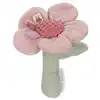 Image de Hochet peluche fleur rose - fairy garden