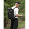 Image de Sac à dos sacoche vélo 2 en 1 noir