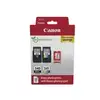 Image de Canon PG-540/CL-541 Photo Paper Value Pack - Pack de 2 - noir, couleur (cyan, magenta, jaune) - 5225B013