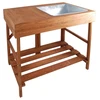 Image de Table à rempoter en bois dur - esschert design