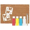 Image de Diy paillasson papillons