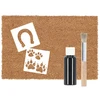 Image de Diy paillasson empreintes d'animaux