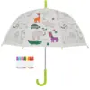 Image de Parapluie jungle à colorier