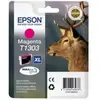 Image de Epson T130 Cartouche d'encre Magenta d'origine - 600 Pages - C13T13034012