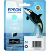 Image de Epson T7605 cartouche d'encre cyan clair d'origine - 2400 Pages - C13T76054010