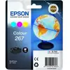 Image de Epson 267 BK/M/C/Y cartouche pack de 3 d'encre jaune, magenta, cyan d'origine a 200 pages - C13T26704010