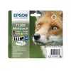 Image de Cartouches d'encre Epson T1285 Multipack - pack de 4 - noir, jaune, cyan, magenta d'origine - C13T12854012