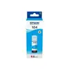 Image de Flacon d'encre cyan série 104 Epson Ecotank (65 ml) d'origine - 7500 Pages - C13T00P240