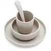 Image de Coffret de table bébé silicone nougat (4