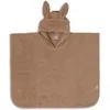 Image de Poncho de bain lapin biscuit (1-4 ans)