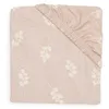 Image de Drap-housse jersey 60x120cm twig rose sa