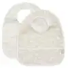 Image de Bavoir imperméable animals nougat (2pcs)