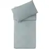 Image de Housse de couette + taie d'oreiller sea green (100 x 140 cm)