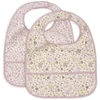 Image de Lot de 2 bavoirs plastifiés flower fairies