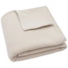 Image de Couverture en polaire basic knit oatmeal (75 x 100 cm)