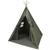 Image de Tente tipi grise pour enfant bois fsc e