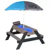 Image de Table sable eau nick anthracite avec pa