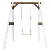 Image de Portique 1 balançoire en bois axi