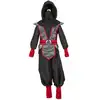 Image de Costume ninja noir et rouge 5 - 7ans