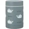 Image de Thermos alimentaire baleine bleue (300 ml)