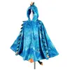 Image de Cape de dragon bleu 4-7ans