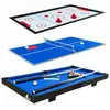 Image de Table multi-jeux cougar 3-en-1 mini bleue