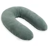 Image de Coussin d'allaitement sense vert d'eau (140 x 45 cm)
