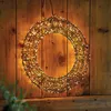 Image de Couronne de Noël lumineuse