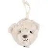 Image de Peluche bruit blanc à suspendre lou beige (8 cm)