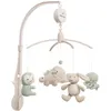 Image de Mobile musical animals laurel green-warm linen