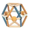 Image de Hochet en bois grabber deep blue