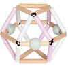 Image de Hochet en bois grabber nordik pink