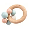 Image de Hochet perles pastel