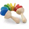 Image de Claquettes en bois colorées