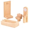 Image de Salle de bain en bois naturel