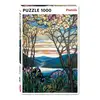 Image de Puzzle - tiffany - magnolias et iris