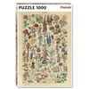 Image de Puzzle 1000 pièces piatnik fleurs millot