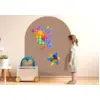 Image de Autocollant mural magnétique 95 x 75 cm - crème moka