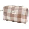 Image de Trousse de toilette camilla vichy caramel