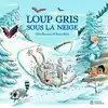 Image de Loup gris sous la neige