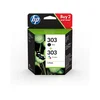 Image de HP 303 pack de 2 cartouches authentiques d'encre noire/trois couleurs