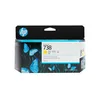 Image de HP 738 cartouche d’encre jaune DesignJet 130 ml