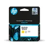 Image de HP 937 cartouche d'encre jaune authentique