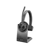 Image de Micro-casque Poly Voyager 4310 certifié Microsoft Teams + dongle BT700 + base de chargement