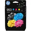 Image de HP 953 Pack de 4 cartouches d'encre Noir/Cyan/Magenta/Jaune authentiques