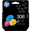Image de HP 308 Cartouche d’encre authentique Trois couleurs